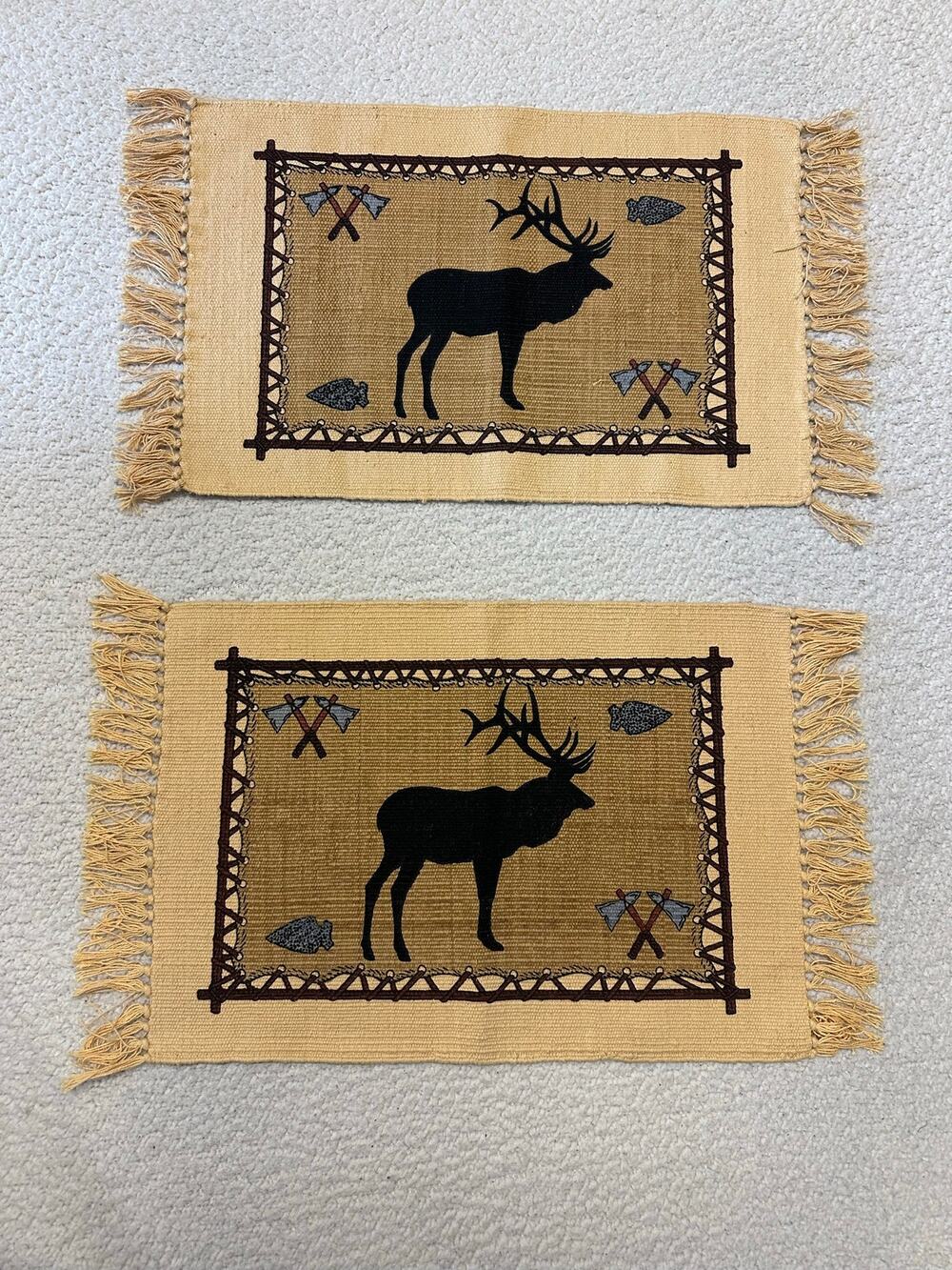 Cotton Southwestern Style Placemats Set of 2